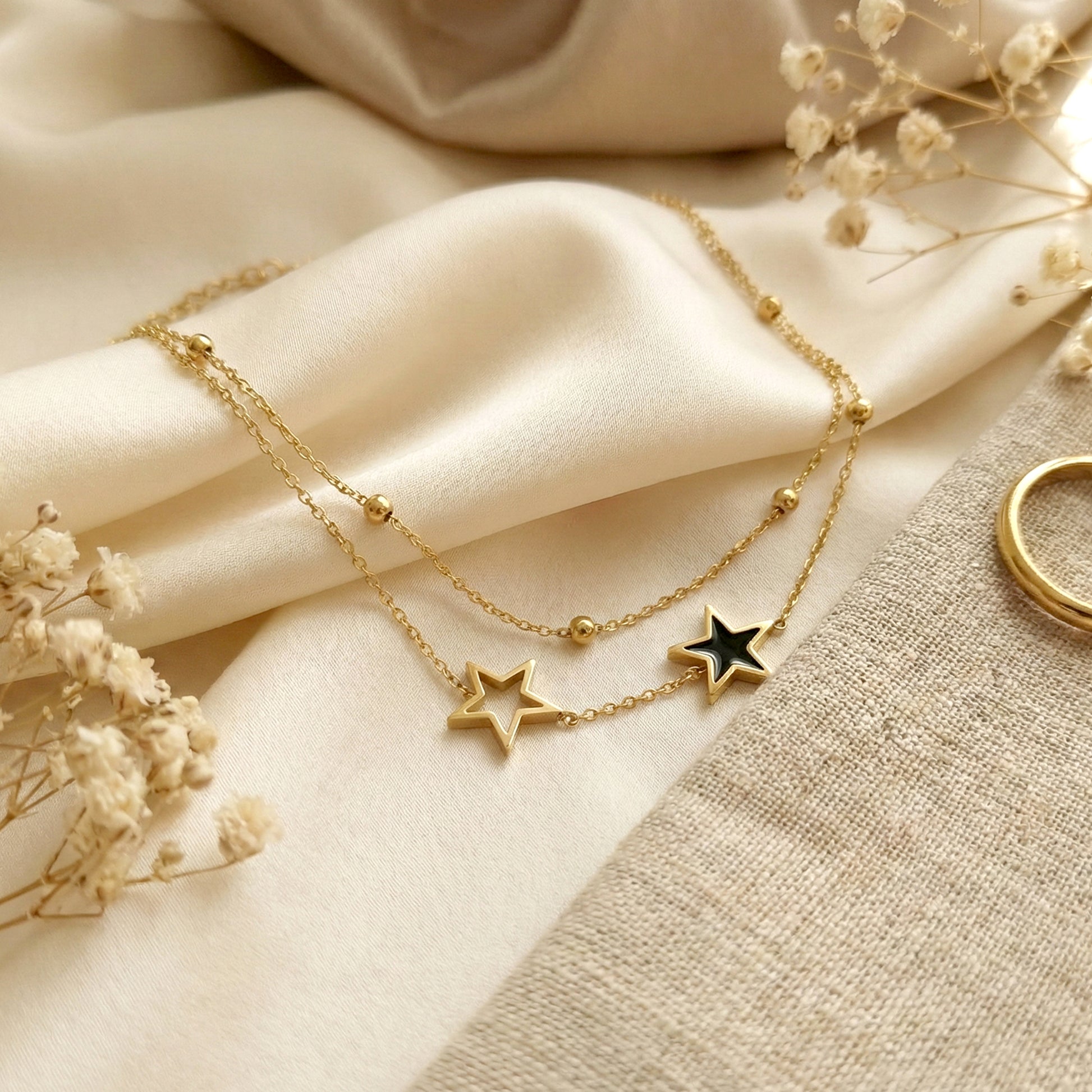 layered chain bracelet for women elegant everyday wear