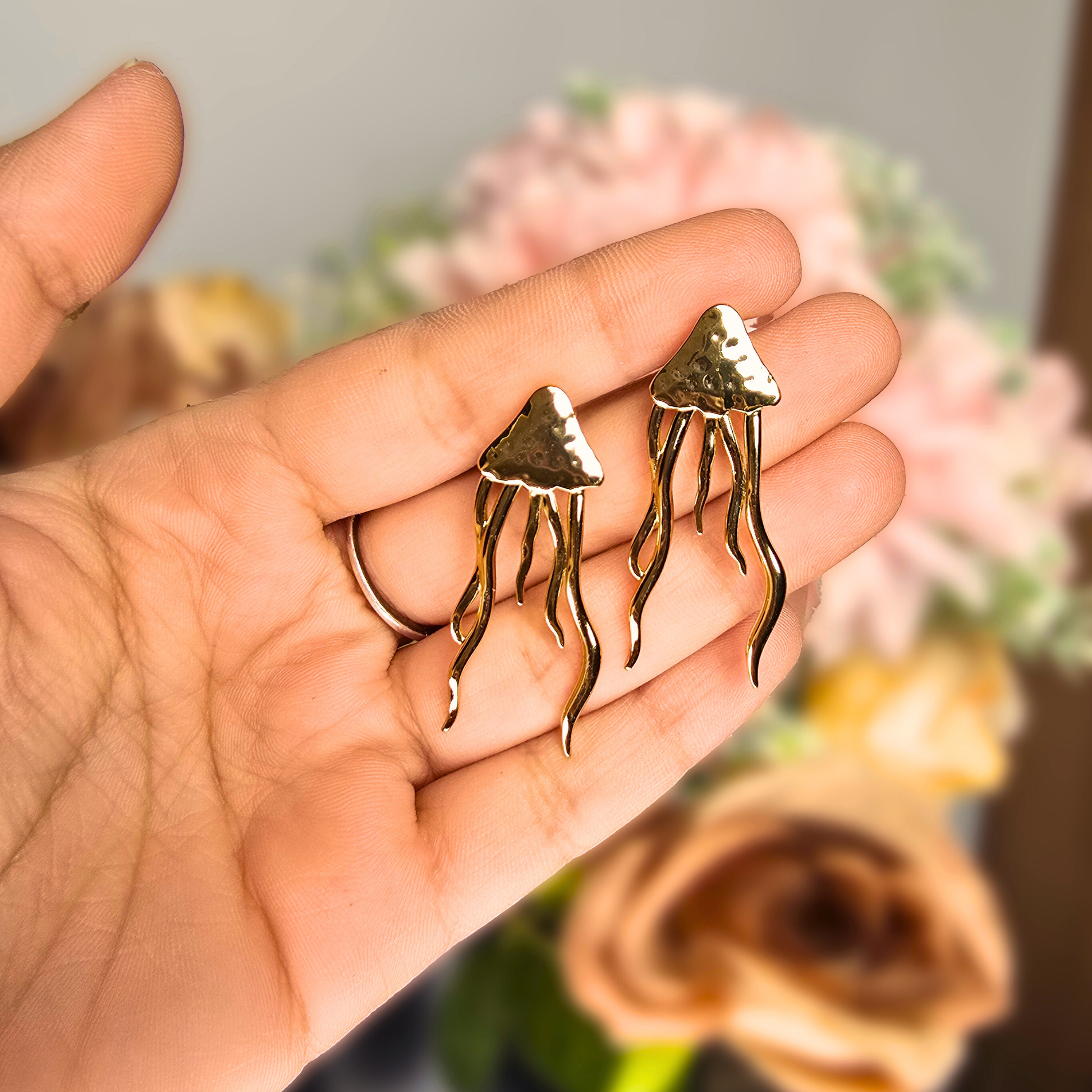 bold artistic earrings for women party wear jewelry